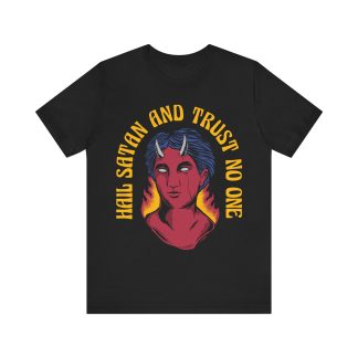 Hail Satan and Trust No One Tee