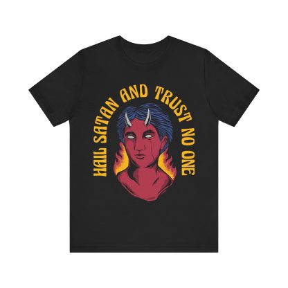 Hail Satan and Trust No One Tee