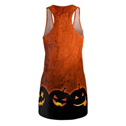 Halloween Pumpkin Patch Racerback Dress - Image 2