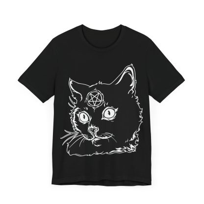 Pentagram Kitty Tee - Image 2