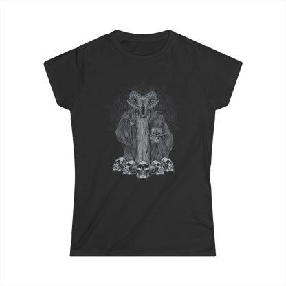 Baphomet Skull Pulpit Women's Tee