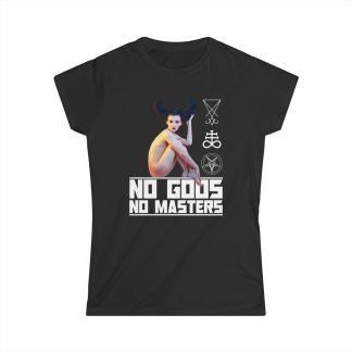 No Gods No Masters Sexy Devil Girl Women's Tee