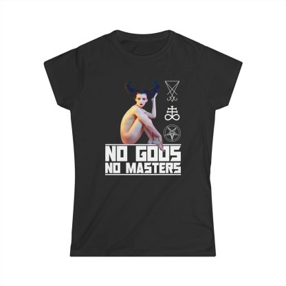 No Gods No Masters Sexy Devil Girl Women's Tee