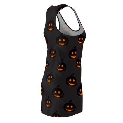 Halloween Jack O Lantern Racerback Dress - Image 4
