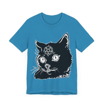 Pentagram Kitty Tee - Image 3