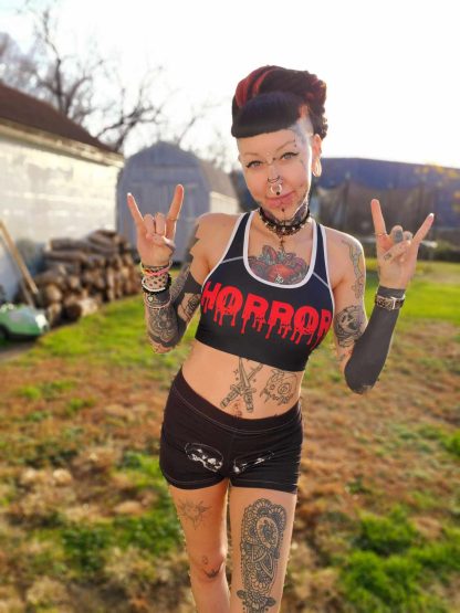 Horror Slut Sports Bra - Image 7