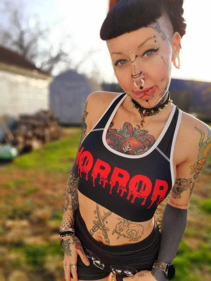 Horror Slut Sports Bra - Image 6