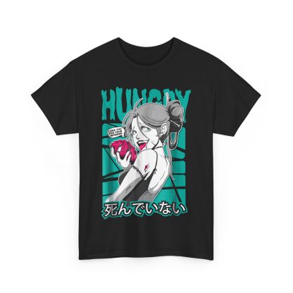 Hungry Zombie Anime Tee - Image 2