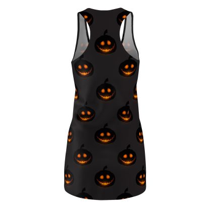 Halloween Jack O Lantern Racerback Dress - Image 2
