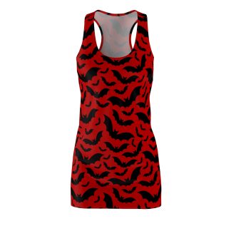 Crimson Bats Racerback Dress