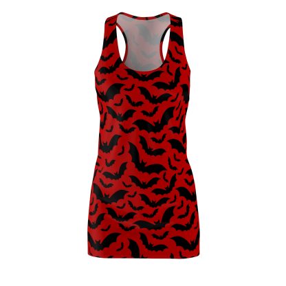 Crimson Bats Racerback Dress