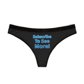 Subscribe To See More Thong