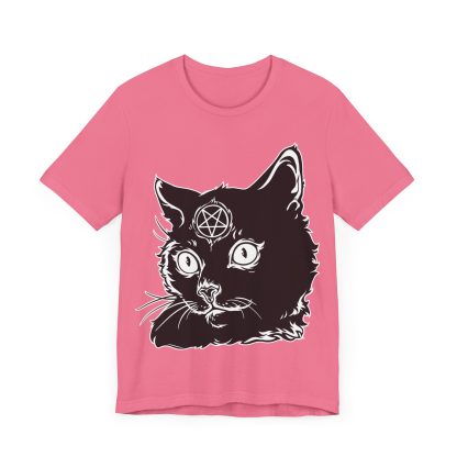 Pentagram Kitty Tee - Image 4