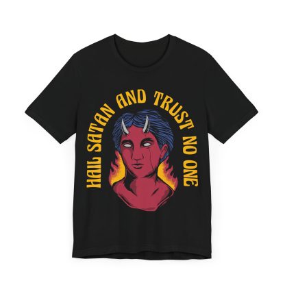 Hail Satan and Trust No One Tee - Image 2