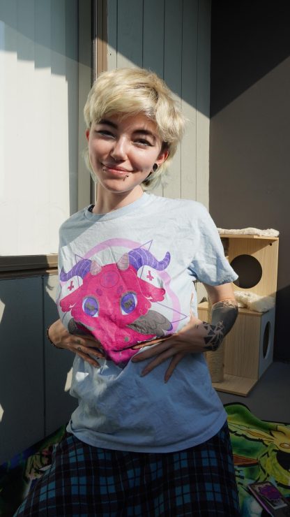 Kawaii Baphomet Tee - Image 4