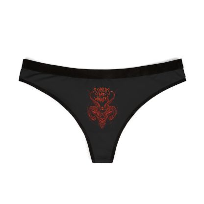 Sinners Are Winners Thong