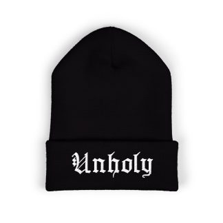 Embroidered Unholy Beanie
